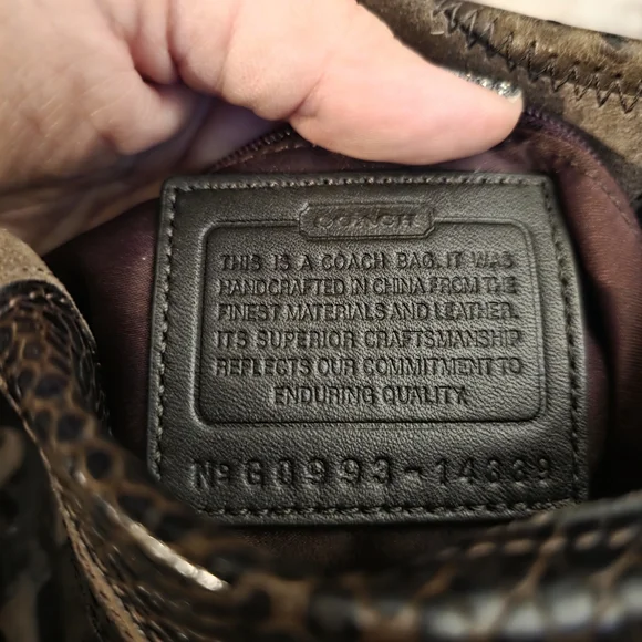 COACH BROOKE OPTICAL W/OSTRICH 14339 rare! - Picture 12 of 12